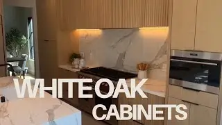 Custom built house in Studio City, CA we did all the custom white oak cabinetry throughout 