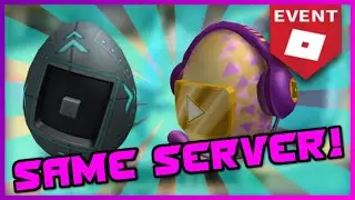GETTING EGGMIN 2019 AND VIDEO STAR EGG IN THE *SAME SERVER* !!! | ROBLOX EGG HUNT 2019