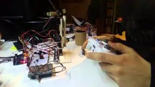Servo Roboterarm mit Xbox Controller über Raspberry Pi und Arduino