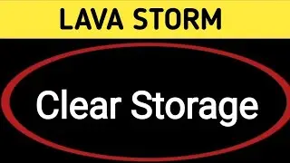 Lava storm mein storage kaise Khali Karen, how to clear storage in Lava storm