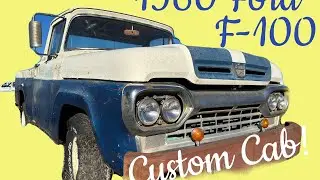 New Inventory! 1960 Ford F-100 Short Bed Big Back Window Custom Cab Pickup Truck!