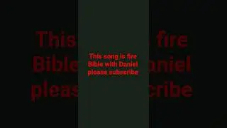 #jesusfreak # BiblewithDaniel