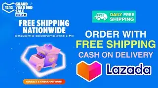 LAZADA 12.12 | How to PLACE ORDER in LAZADA APP | Cash On Delivery