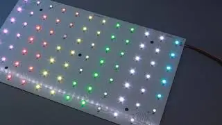 Customized 6x6 RGBW led rigid panel