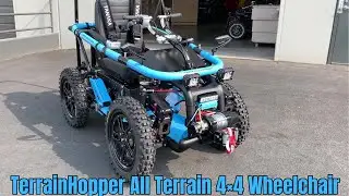 Mini Land Rover | TerrainHopper &mdash; вездеходное кресло-коляска 4&times;4