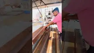 Amazing stone cutting for Door frame inside the local Factory #stonework