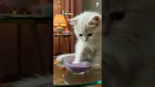 A cat playing with slime 🐱 #shortvideo #cat #slimeasmr #frendship 🐱&hearts;️