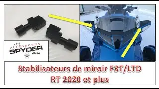 Stabilisateur miroir pour F3T/LTD - RT 2020 et plus Can Am Spyder - La Spyder Shop de Lavaltrie