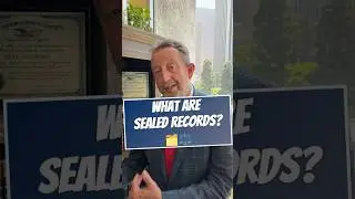 What Are Sealed Records? 🔒 #shorts