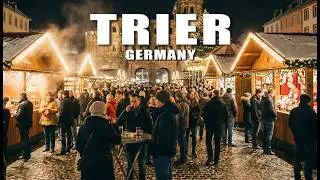 Christmas Market in Trier Germany 2025 | Christmas Walking Tour 4K 60fps