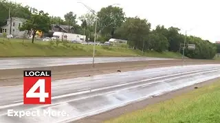 I-75 backed up in both directions at 7 Mile Road in Wayne County