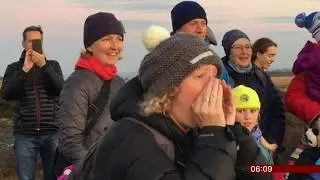 Bolving for red deer activity (England/(UK)) - BBC News - 24th October 2018