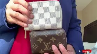 HOW TO SPOT AUTHENTIC LOUIS VUITTON ZIPPY COIN PURSE/WALLET/DATE CODE| DIFFERENCES AZUR & MONOGRAM