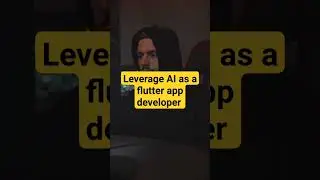 How to leverage AI as a flutter app developer? #ai #flutter #mobileappdevelopment #fluttercommunity