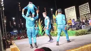 Reyes family acrobat show mangatarem, pangasinan