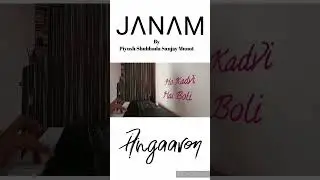 angaaron || Piano Cover || JANAM || Piyush Shubhada Sanjay Munot