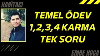 Temel ödev 1, 2, 3, 4 karma soru