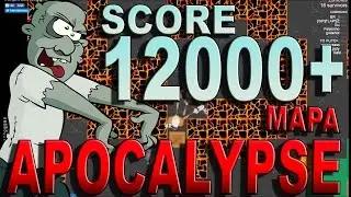 Braains.io - Score 12000+ ( Apocalypse ) [ Comprando Skin do Palha&ccedil;o]