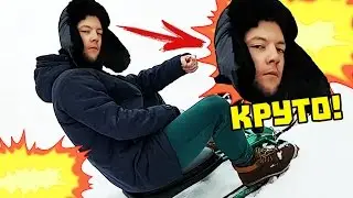 10 НЕВЕРОЯТНЫХ ЛАЙФХАКОВ СО СНЕГОКАТОМ И САНКАМИ!