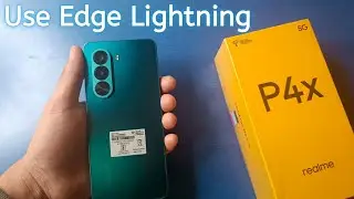 Realme P4x 5G - Enable edge lighting
