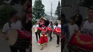 Nepali culture #newartist #nepal #jatra #lakhedance