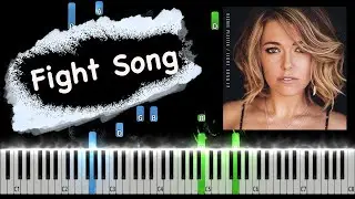 Rachel Platten - Fight Song Piano Tutorial