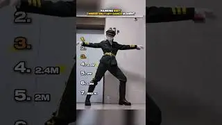 Момент китайского военного танца 😳😳