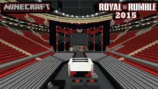 MINECRAFT WWE ROYAL RUMBLE 2015 STAGE HD