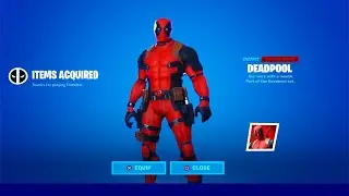 FORTNITE DEADPOOL EVENT! NEW MAP, WEAPONS & SKIN UNLOCKED! (Fortnite Battle Royale)