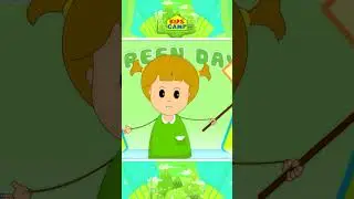 Green Song For Kids #shorts #kidssong #kidsvideos