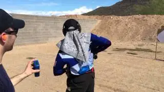 Blue Bullets in 9mm Open Major