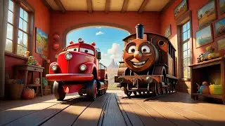 Tina Train Gets a Ticket | Travel Song for Kids | Fun Transportation Nursery Rhyme