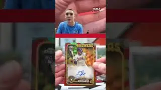 Red Gold Auto of One of the TOP ROOKIES #rookie #tradingcards #mlbcards