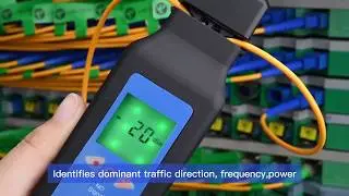 How to use Optical Fiber Identifier Orientek TFI 40 Live SingleMode Fiber Identifier Detector