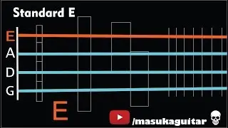 【BASS TUNER】[ E Standard ] (E A D G)