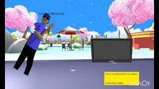 dude theft wars animation: dancing tv