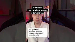 Większość pracownik&oacute;w jeszcze o tym nie wie