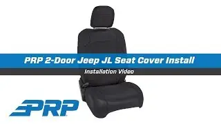 PRP 2-Door Jeep JL Seat Cover Install