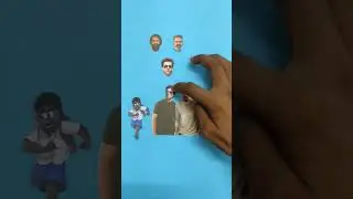KGF Rocky Bhai with Hrithik Roshan 🤠🔥 wrong head challenge  #shorts #shorts #ytshorts #youtubeshorts