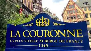Lunch with Julia Child (so to speak) at La Couronne
