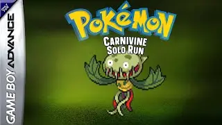 Can you beat Pokemon FireRed with just a Carnivine?
