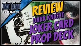 The Dark Knight Heath Ledger Joker Cards Movie Prop Deck Review!