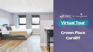 What It&rsquo;s Like Living in Modern Student Accommodation in Cardiff | Crown Place Virtual Tour