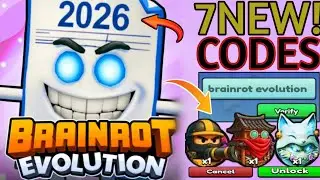 ⚠️ Update Codes ⚠️ Brainrot Evolution Codes in January 2026 - Roblox Brainrot Evolution Codes 2026