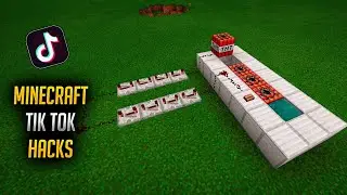 How To Make TNT Cannon In Minecraft | Minecraft Tiktok Hacks #25 | Cyber XT