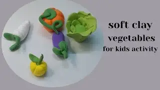 Miniature Clay Vegetables 
