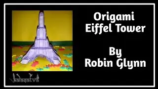 Origami Eiffel Tower By Robin Glynn
