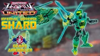 Transformers Legacy United Infernac Universe SHARD (Unboxing)