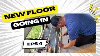 Floors In, Walls Textured! | RV Spa Transformation ✨🚐