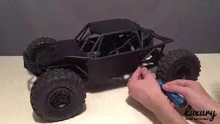 Luxury RC Axial Yeti Aluminum Body Panel Time Lapse